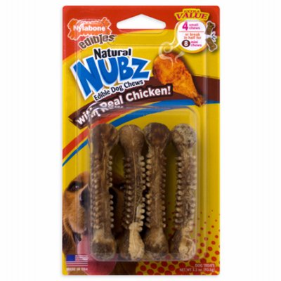 4PK Chic Nubz Dog Treat