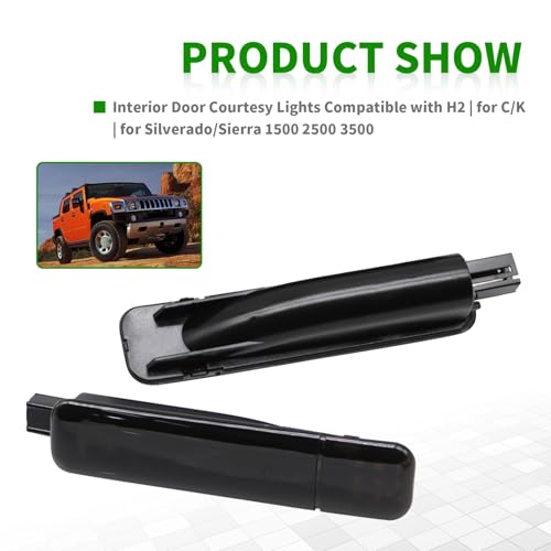 Luz de cortesía panel de puerta compatible Silverado 2000-2006 miniatura 5