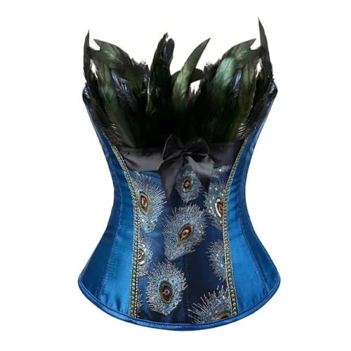 Corset paon à lacets dos : affinez votre silhouette sans inconfort pour le cosplay