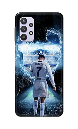 Image of Printed Hard Back Cover Case for Samsung Galaxy M32 5G | Samsung Galaxy A32 5G Back Cover (Footbal Legend) -1302