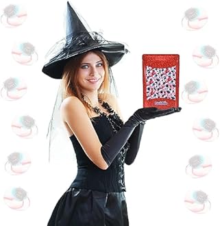 Fruidles Halloween Spooky Eyeballs Gummi Candy, Delicious Assorted Colors & Fruit Flavors Gummies (4.4 Pounds (Bulk))