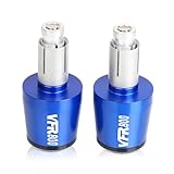 ✔ Diese Lenkerendstopfen bestehen aus robustem, CNC-gefrästem, massivem Billet-Aluminium mit langlebiger eloxierter Beschichtung. Es kann helfen, die Rute und den Griff zu schützen und Schäden beim Ringen zu reduzieren.