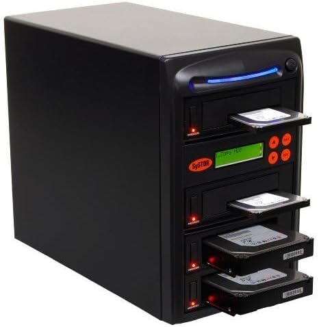 Miniatura 2 de Systor Duplicadora de discos duros HDDSSD 13 - 5.4 GBminuto - Copiadora y borradordesinfectante independiente para múltiples discos SATA 3.5 y 2.5