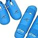 Tdoutop Elastic Kick Pads for Kids Arts, Blue, M