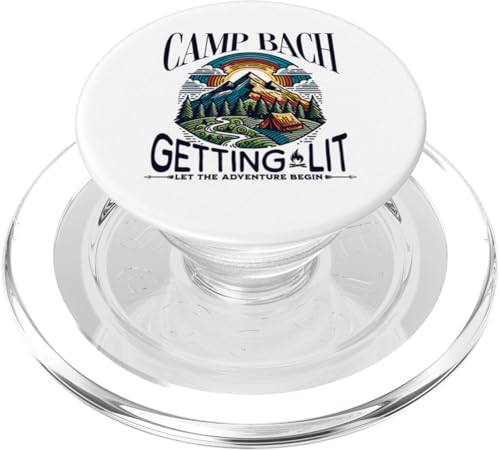 Camp Bach Camping Bachelorette Getting Lit Bride Party Gifts PopSockets