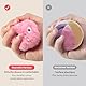 Vonsera Katzenbälle Interaktives Katzenspielzeug Ball, interaktiver Spielball mit Sound Plüsch Balle, Katzenball Lebensechte Tiergeräusche für Indoor Katze Puppy