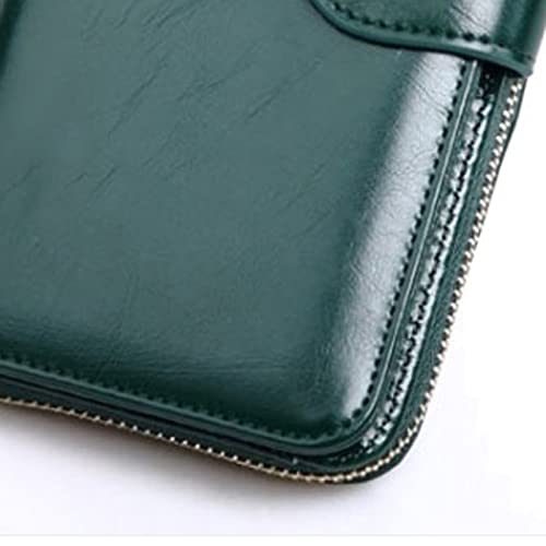 Purses for Women Women Leather Wallet Female Purses Big Capacity Hasp Zipper Purse Ladies Long Wristlet Clutch Coin Card Holders (K)4