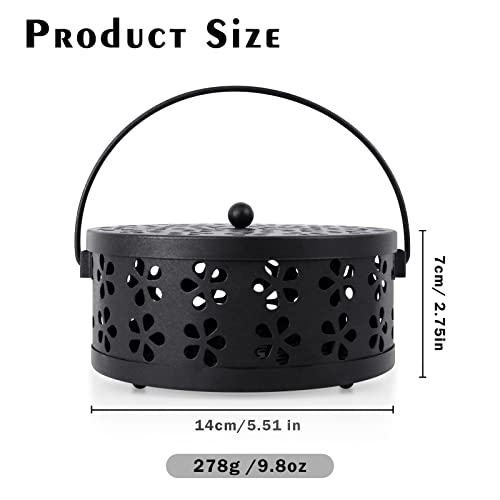 Portable Incense Coil Holder, Incense Coil Burner Indoor Outdoor Camping Use Portable Coil Holder Incense Burner Holder #TOP1