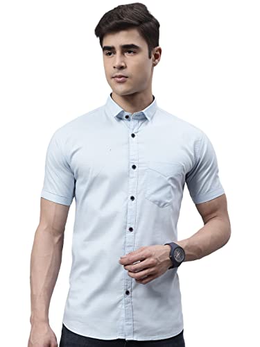 Image of Majestic Man Men's Cotton Slim Fit Shirt