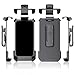 Wireless ProTech Heavy Duty Belt Clip Holster Compatible with Kyocera DuraForce PRO 3 (E7200), Phone Holster with Swivel Belt Clip (Black)