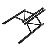 Protectores de patas de sillas para pisos de mader 2PCS Mesa plegable patas de mesa altura de elevación marco de café mesa de café Soporte de elevación accesorios para el hogar Piernas de muebles Tapo