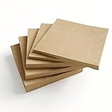 250 Pack 2-Ply Natural Kraft Brown Paper Cocktail Napkins Disposable Bulk - 4,5X4,5 Eco Friendly...