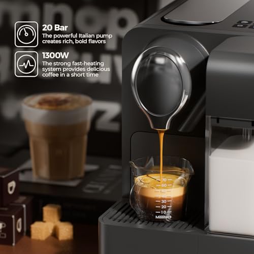 JZ.CAFE Espresso Machine with Milk Frother