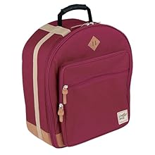 Tama PowerPad Snare Drum Bag available in four different colours Black, Beige, Navy Blue and Wine Red. Designed to store snare drums up to 6.5”x14”. Backpack Straps and ergonomic rubber handle Convertible Backpack Straps with a 20mm thick semi-hard c...