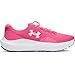 Under Armour Women's Charged Surge 4, (672) Super Pink/Super Pink/White, 8.5, US