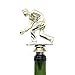 Bocce Wine Bottle Stopper - Handmade with Stainless Steel Base and Repurposed Trophy Top