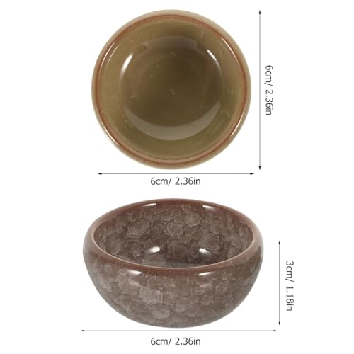 Set de 6 tazones cerámicos para aceites esenciales miniatura 7