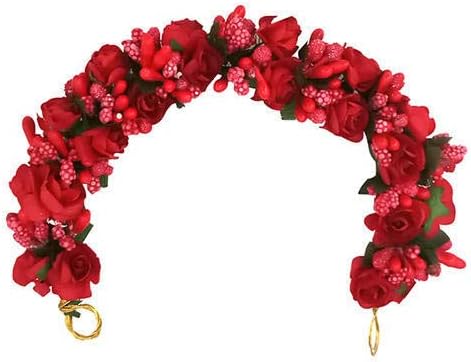 Aabhaas DesignFashion Jewellery Floral Stone Hair Brooch, Pins, Clips Hair Accessories for Women and Girls