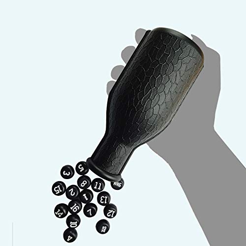 Baliken Billiard/Pool Plastic Talley Shaker Bottle With Peas/Balls (Kelly/Pill Pool) (Balck) #TOP4