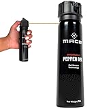 Mace Brand Self Defense Magnum 4, Police Strength Mace Pepper Spray Gel, Wind-Safe Thick Gel Stream Technology and UV Dye, 18' Spray, 79 Grams, 6