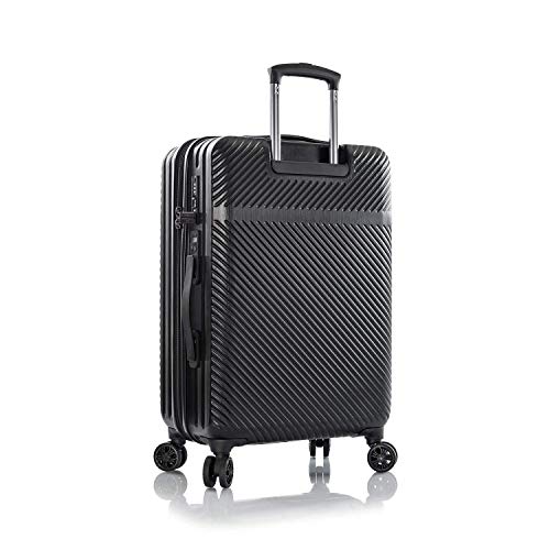 Image of Heys Charge-A-WEIGH Range Charcoal Color Hard Medium Luggage