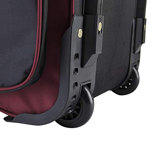 Travelers Club 30" Xpedition Rolling Duffel Bag, Crimson Red by Travelers Club - Used condition - Image 4