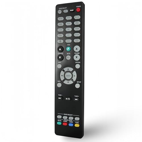 Télécommande de rechange Denon avec touches d'accès direct pour AVR-X580BT