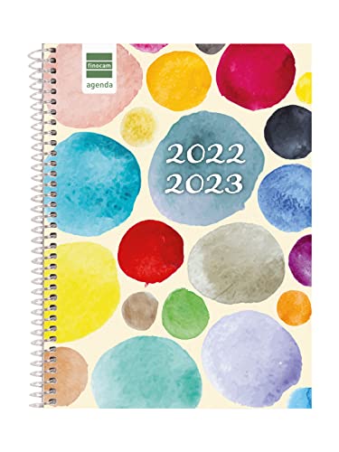 Finocam - Agenda 2022 2023 Básica Semana Vista Horizontal Septiembre 2022...