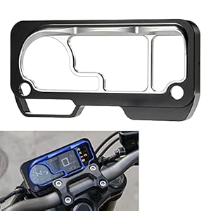SIKUAI CNC Aluminium Tachometer Abdeckung CB650R Schwarz-Silber