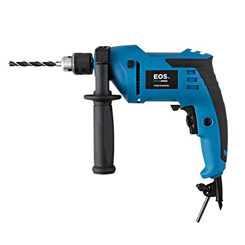 Furadeira de Impacto 3/8pol 650w Eos Maxpro + Maleta com 12 Acessórios 110v
