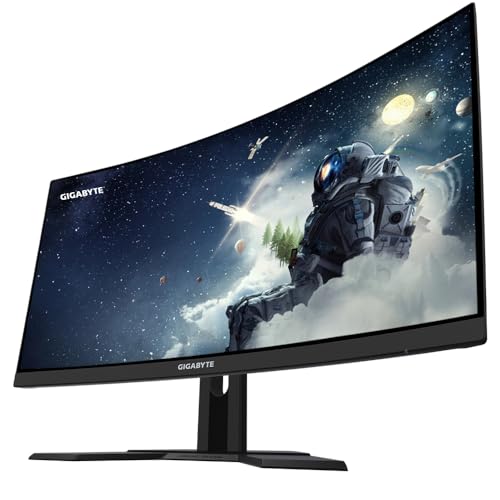 GIGABYTE G27QC A 27" Monitor da Gioco Curvo QHD - 2560 x 1440, 1500R, 165Hz, 1ms, 250 cd/m², HDR Ready, HDMI 2.0, Displayport 1.2 - Monitor - Immagine 1