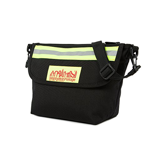 Manhattan Portage College Place Handle Bar Bag with Vinyl Lining (Black)