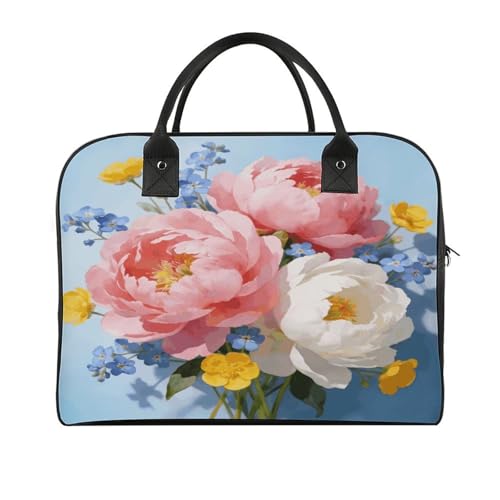Maletín Floral Liviano para Laptop y Uso Casual miniatura 1