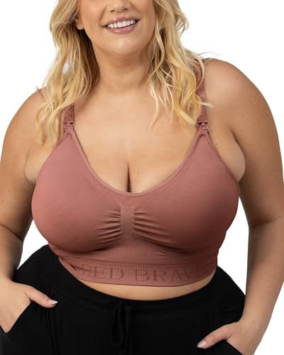 Image of Kindred Bravely Simply Sublime Nursing Bra, Wireless Maternity Bra | Adjustable straps, one hand clip-down cups, removable padding, wire free support, fits wearable pumps for postpartum