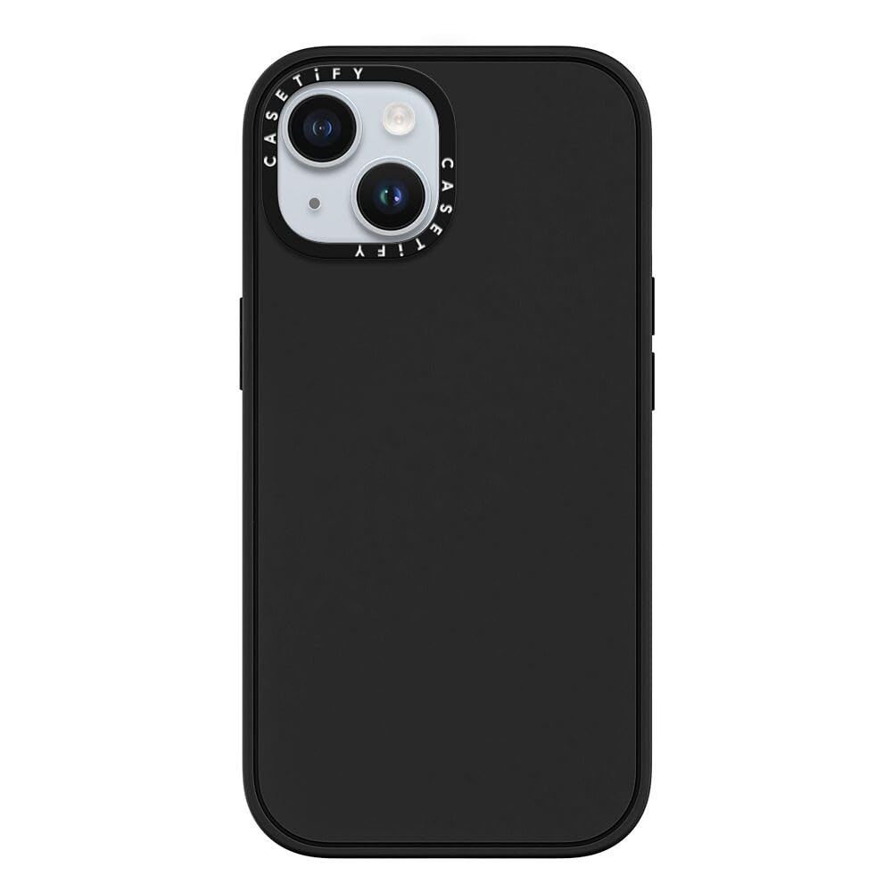CASETiFY Impact - Funda para iPhone 15 [Grado militar 4X probado contra caídas/protección contra caídas de 2.5 metros/compatible con Magsafe] - Negro mate
