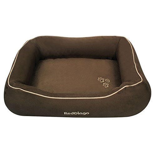 Red Dingo GmbH 9330725040175 Cama para Perro, M, Chocolate