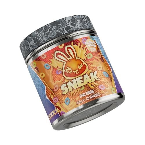 SNEAK | Breakfast Orange | Zero Sugar, Low-Calorie Energy Drink for Sustained Concentration & Focus | 40 Servings