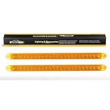 Partsam 2PCS Amber Yellow 17