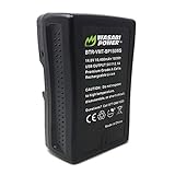 Wasabi Power V Mount/V Lock Battery (150Wh, 14.8V, 10400mAh) Rechargeable Li-ion Battery for Broadcast Video Camcorder, Compatible with Sony HDCAM, XDCAM, Digital Cinema Cameras and Other Camcorders