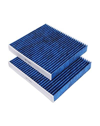 Image of 2-Pack Cabin Air Filters for Dodge Durango 11-26; Jeep Grand Cherokee 11-21 | Replace#68079487AA, Cabin Filter Automotive Replacement Passenger Compartment Air Filters Car Accessories