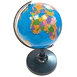  Acan Globo terráqueo 21 cm, Idioma español, Divertido y Educativo para Uso en el hogar y la Escuela, niños/cumpleaños/Trabajo, Ideal como decoración