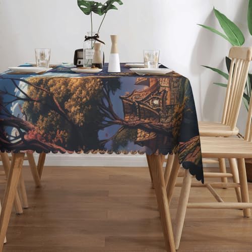 Nappe rectangulaire imperméable 137x183 cm Fantasy Town - 4
