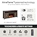 Ameriwood Home Farmington Electric Fireplace Console for TVs up to 60