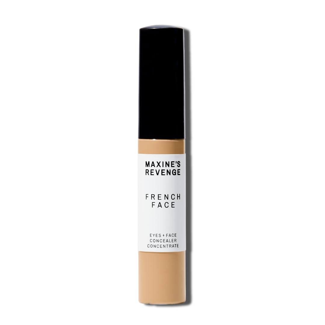 Maxine's Revenge FRENCH FACE CONCEALER | Hydrating & Blurring for Eyes + Face (Medium Beige)