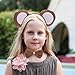 BESTOYARD 9 Pcs Halloween Monkey Costume with Ear Tail Set, Animal Costume Accessory Bulk Cartoon Headband Set Bow Tie & Tail for Kids' Parties and Dress-up Play
