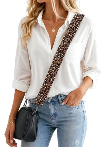 Image of Purse Strap Replacement for Crossbody Bags & Handbags | Premium Webbing with Matte Black Hardware Clip-On Installation Adjustable Length Comfortable Wide Guitar Style Strap