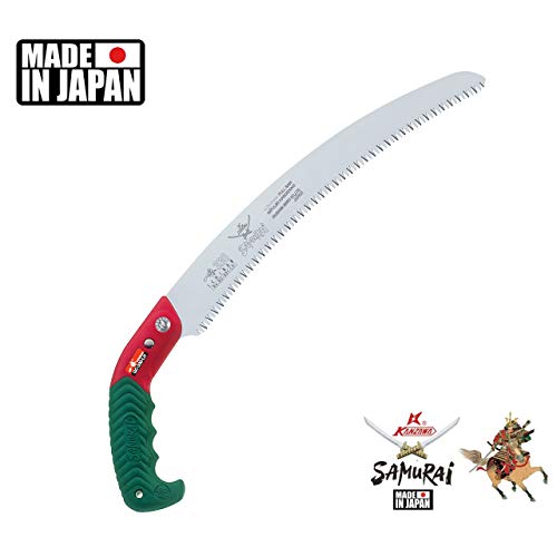 Samurai Ichiban 13" (330mm) Curved Pruning Saw w/Scabbard GC330LH (13114) - Thumbnail 5
