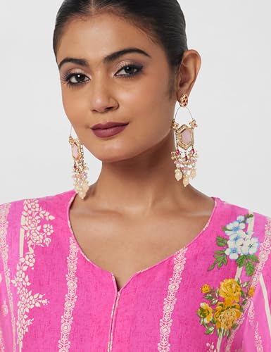 Image of BIBA Women Rayon Straight Printed Kurta