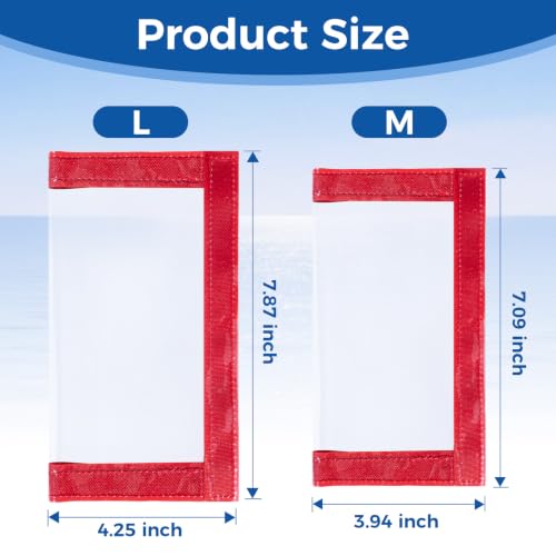 10 Piezas Fundas para Cañas de Pescar, Cubiertas Duraderas de PVC para Señuelos, 5 Grandes + 5 Medianos miniatura 3