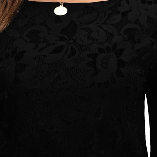 Image of COOAN Wedding Guest Cocktail & Formal Dresses for Women - Lace Sequin Dress